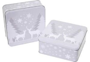 Škatla za kekse, božična