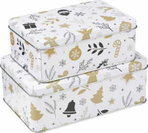 Škatla za kekse, božične, 2/1