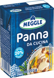 Smetana Meggle, za kuhanje, 200 ml