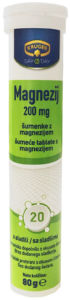 Tablete šumenke Kruger, Magnezij, 80 g