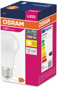 Žarnica Led Osram, Value, 10W, E27