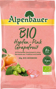 Bonboni Bio Alpenbauer, grenivka in hmelj, 90 g
