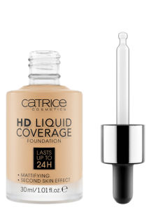 Puder Catrice tekoči HD Liquid coverage, odtenek 036 Hazelnut beige