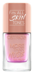 Lak za nohte Catrice More than nude, odtenek 05 Rosey-o & sparkled