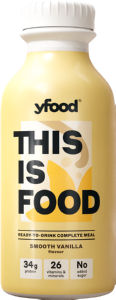 Obrok Yfood, popoln, tekoči, okus vanilije, 500 ml