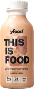 Obrok Yfood, popoln, tekoči, okus čokolada, 500 ml