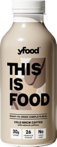 Obrok Yfood, popoln, tekoči, okus kava, 500 ml