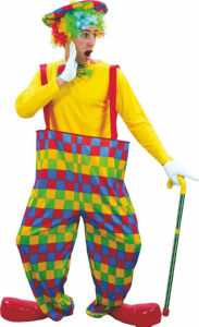 Kostum klovn, odrasli