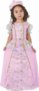 Kostum princesa, roza, otroški