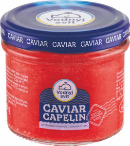 Kaviar Akvafrost, kapelin rdeči, 100 g