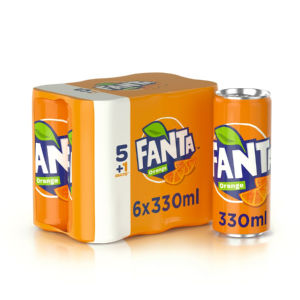 Fanta Orange, super ponudba, 6 x 0,33 l