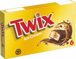 Sladoled Twix Ice, 6 x 43,1 ml