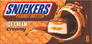 Sladoled Snickers, MP Creamy, 6 x 39 g