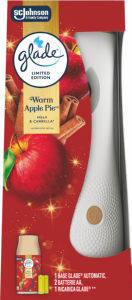 Osvežilec Glade, Warm Apple Pie, komplet, 269 ml