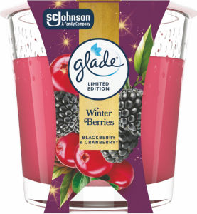 Sveča Glade dišeča, Winter Berries, 112 g