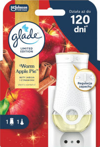 Osvežilec Glade, Warm Apple Pie, komplet, 20 ml