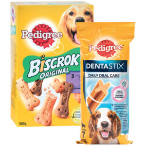 Priboljški za pse Pedigree