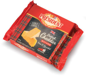 Sir President, Cheddar Mature, 200 g