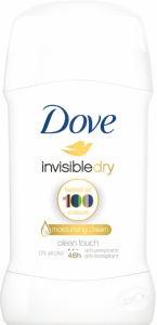 Dezodorant stick Dove, invisible dry, 40 ml