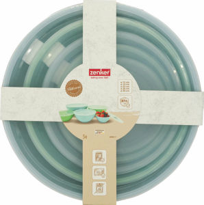 Set posod za mešanje, s pokrovi, 5/1