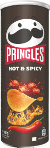 Pringles Hrustljavi slani, pikantni prigrizek, 165 g