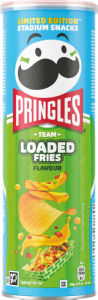 Čips Pringles, Loaded Fries, 165 g