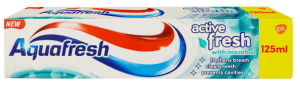 Zobna pasta Aquafresh, Active Fresh s fluoridom, 125 ml