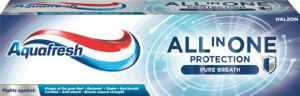 Zobna pasta Aquafresh, All In One, Pure Breath, 75 ml