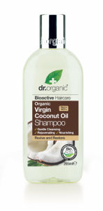 Šampon za lase Dr.Organic, s kokosom, 265 ml