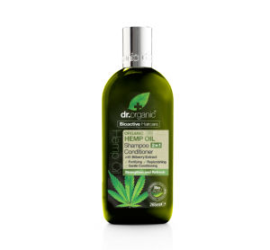 Šampon in balzam za lase Dr.Organic, konoplja, 265 ml