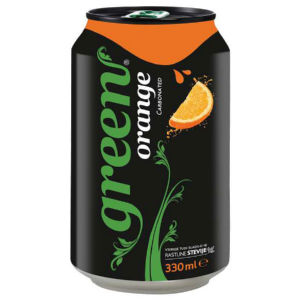 Pijača Green Orange, 0,33 l