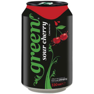 Pijača Green Sour Cherry, 0,33 l