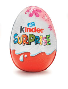 Mlečna čokolada Kinder Surprise, jajček, 20 g