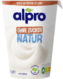 Alpro sojin, fermentiran, natur, brez sladkorja, 400 g