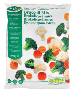 Brokoli mix Ardo, zamrznjeno, 1 kg