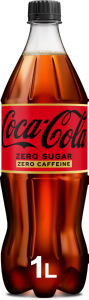 Coca Cola Zero, brez kofeina, 1 l