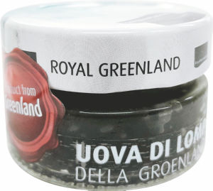 Royal Greenland, iz iker bradavičarice, črni, 50 g