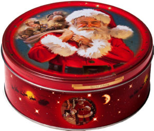 Piškoti masleni, Jacobsens, v pločevinki, classic Santa, 150 g