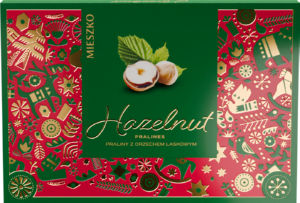 Praline Mieszko, lešnik Xmass, 138 g