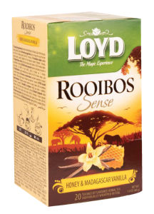 Čaj Loyd, rooibos, med, vanilija, 20 x 2 g