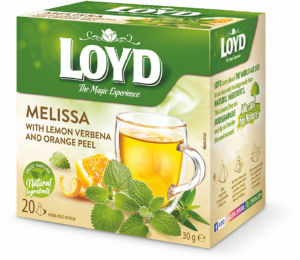 Čaj Loyd, Melisa s citronsko verbeo, pomarančno lupino, 30 g