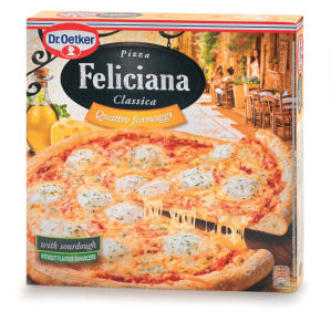 Pizza feliciana 4 vrste sira, 325 g