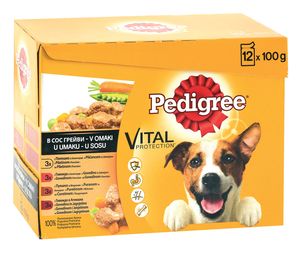 Pedigree Pouch, adult, 12 x 100 g