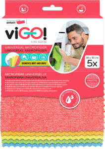 Krpice viGO!, iz mikrovlaken, premium, univerzalne, 5/1