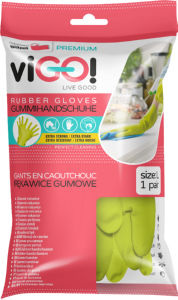 Rokavice viGO!, gumijaste, premium, velikost  L