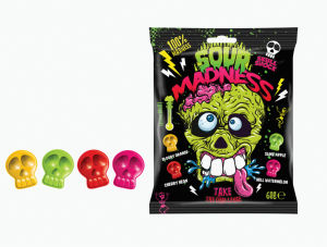 Bonbon Argo, Sour Madness, kisli, 60 g