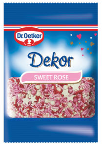 Dekor Dr.Oetker, Sweet Rose, 10 g