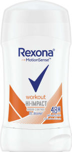 Deozodorant stick Rexona Workout Hi-Impact, 40ml