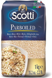Riž dolgozrnati Riso Scotti, parboiled, 1 kg