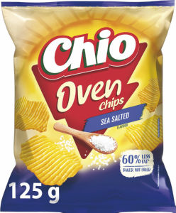 Čips Chio, Oven, soljen, 125 g